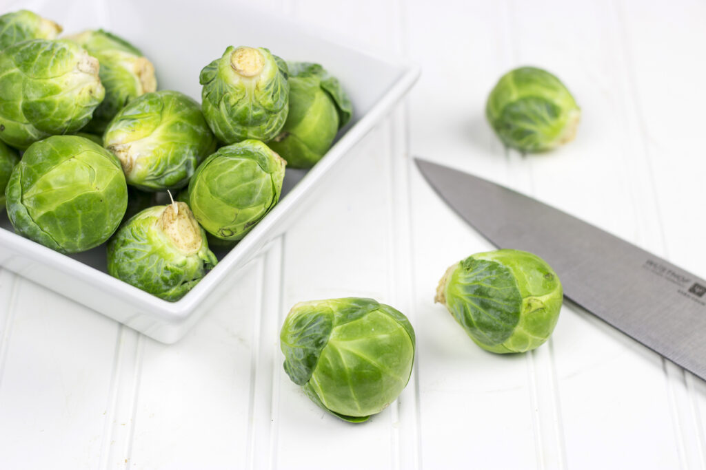 Roasted Brussels Sprouts with Pancetta Image