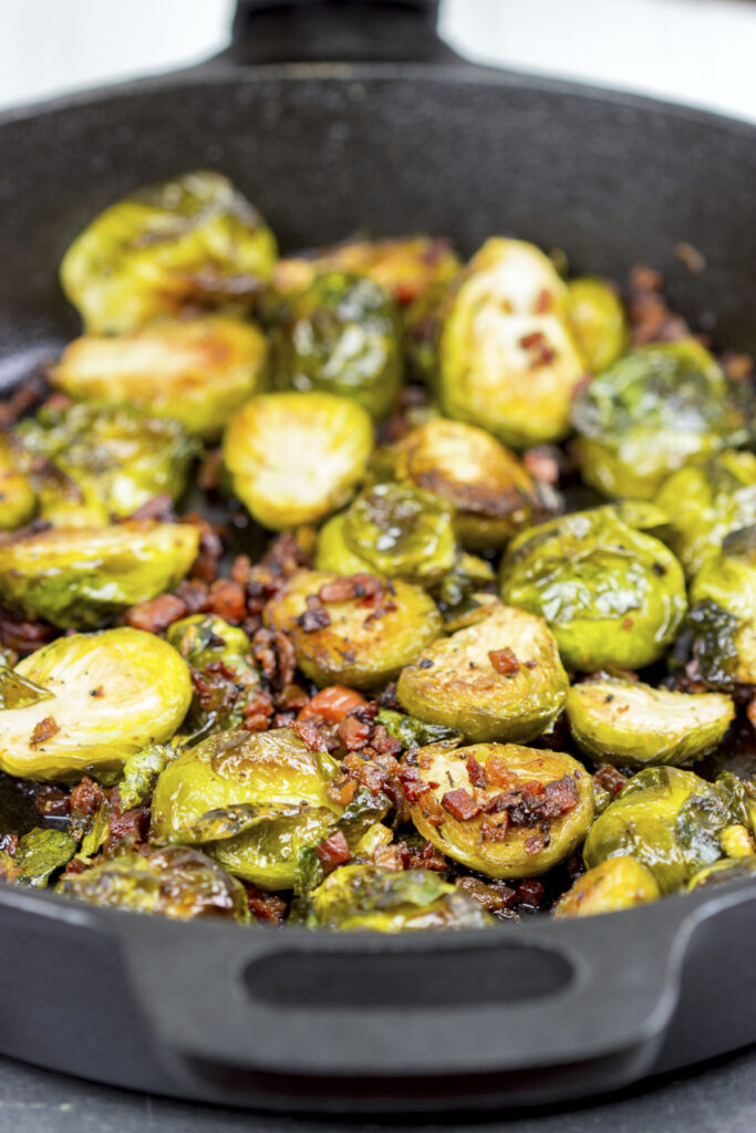 Roasted Brussels Sprouts with Pancetta Picture
