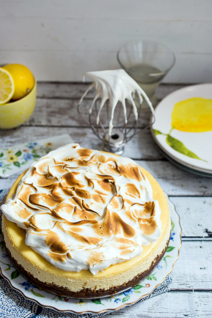 Lemon Drop Meringue Cheesecake Image