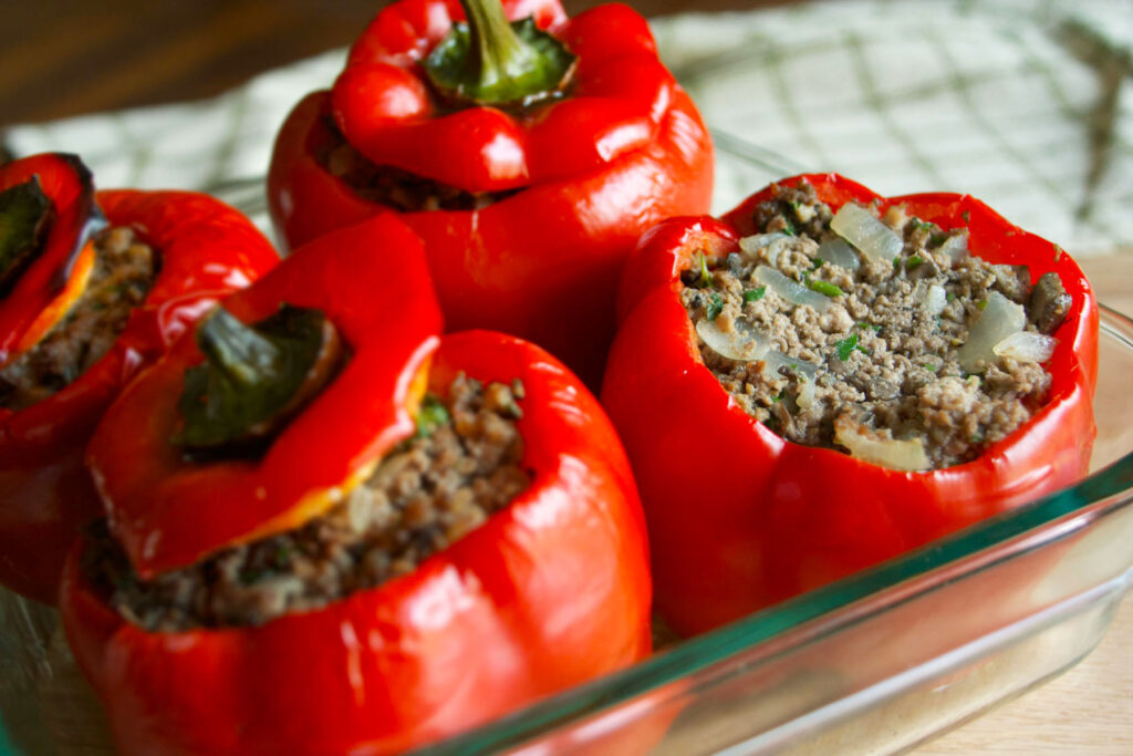 Paleo Stuffed Peppers Picture