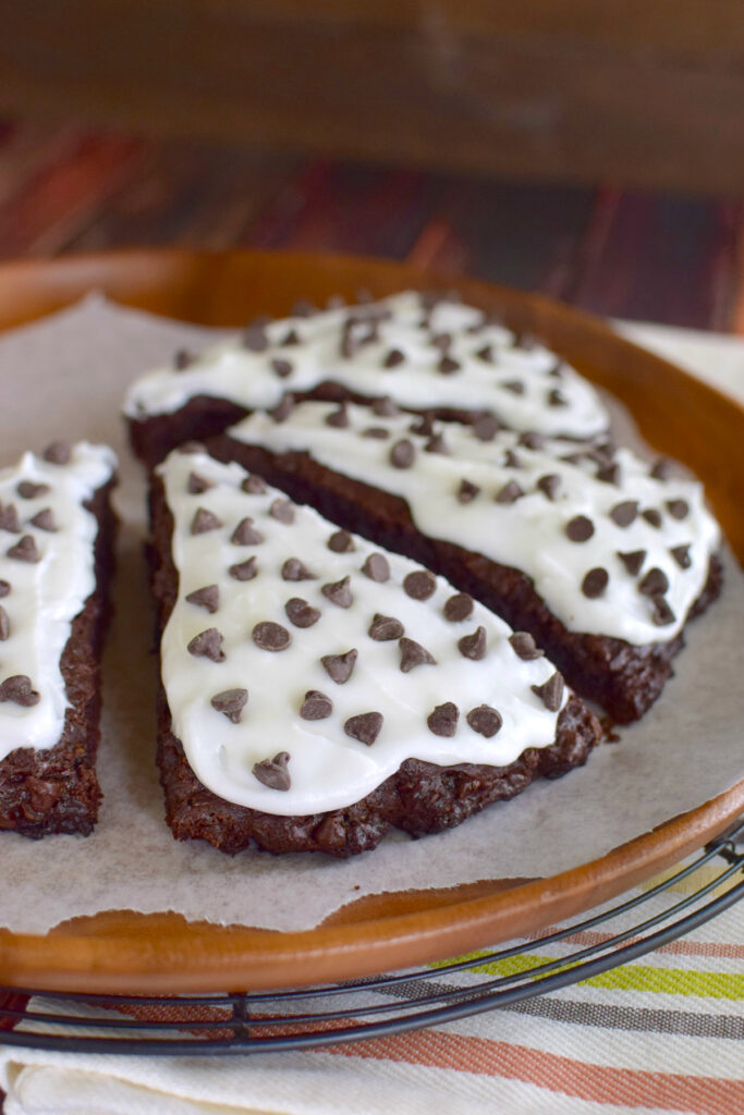 Frosted Chocolate Banana Scones Image