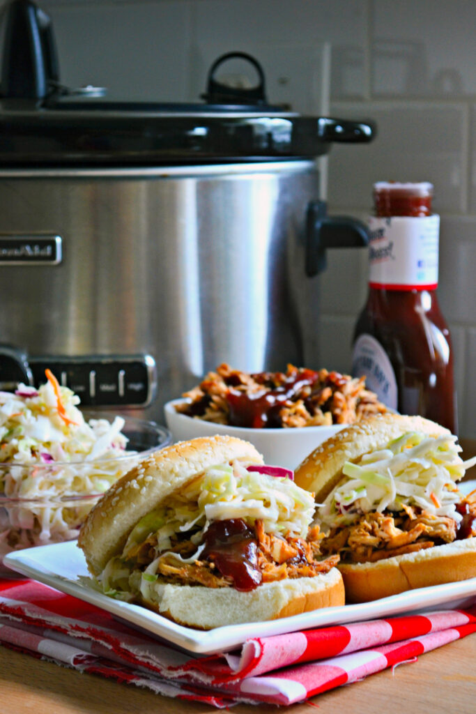 Slow Cooker BBQ Chicken Sandwiches Pic