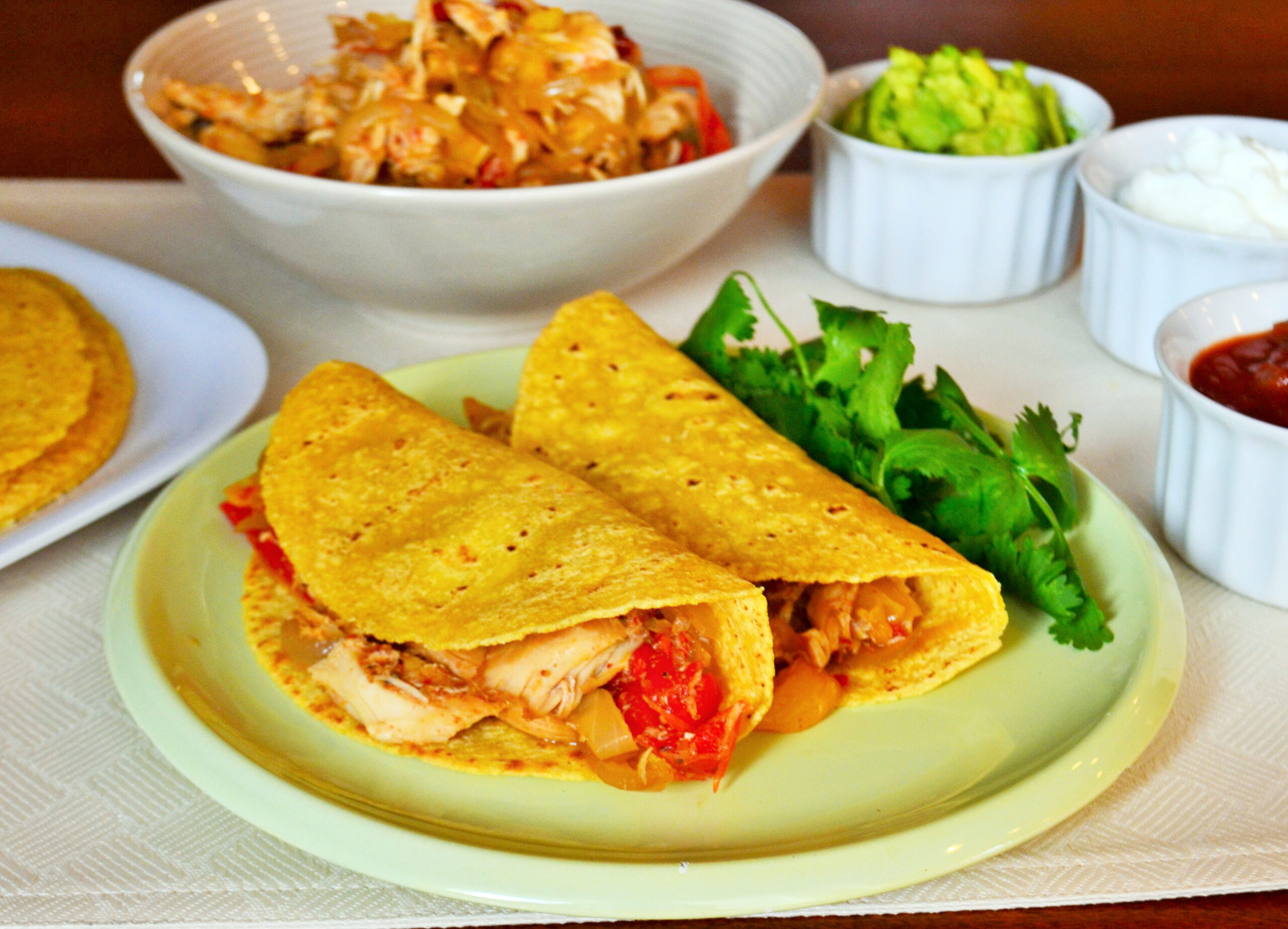 Slow Cooker Chicken Tacos Photo
