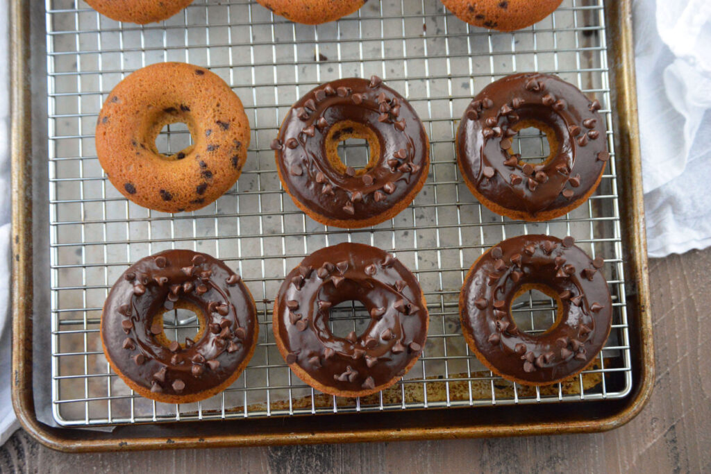 Gluten Free Chocolate Chip Donuts Image