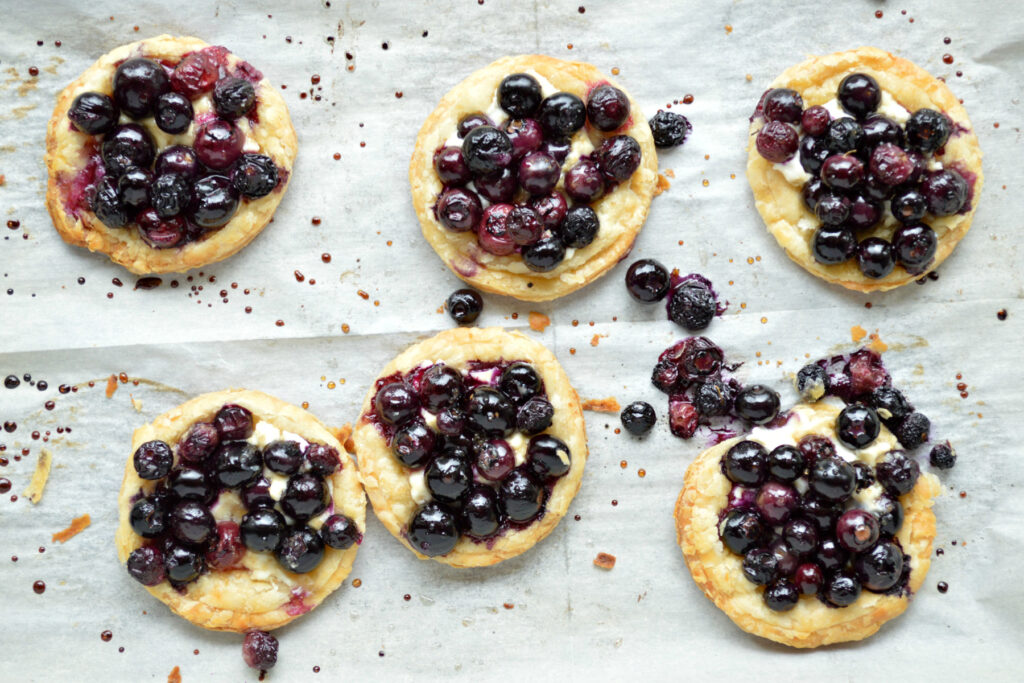 Roasted Berry Breakfast Tarts Image