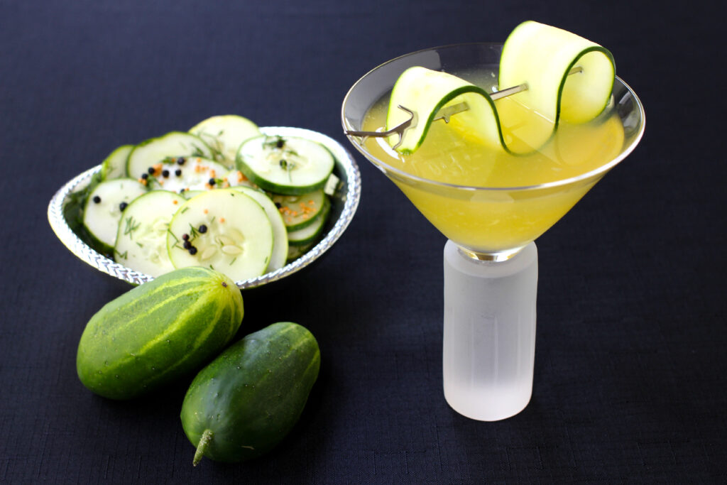 Cucumber Gin Martini Photo