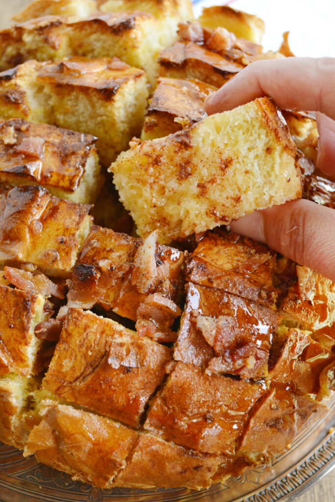 Maple Bacon Pull Apart Bread Picture