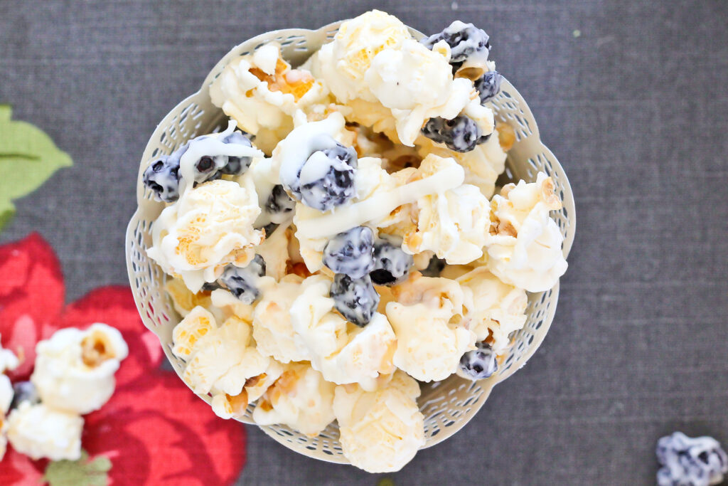 Blueberries & Cream Popcorn Image