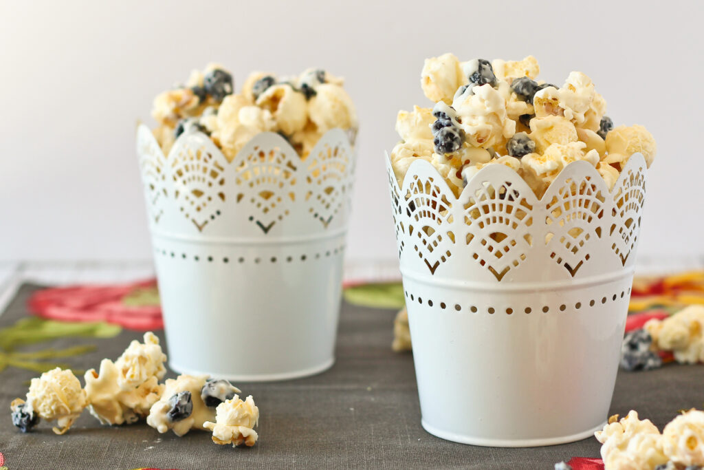 Blueberries & Cream Popcorn Photo