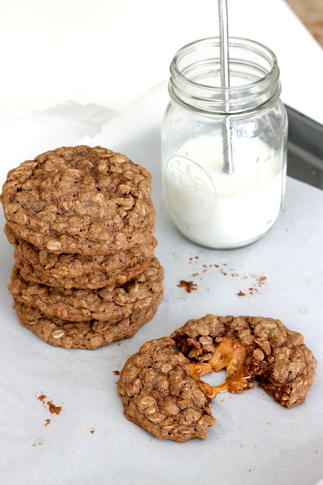 Caramel Apple Oatmeal Cookies Picture