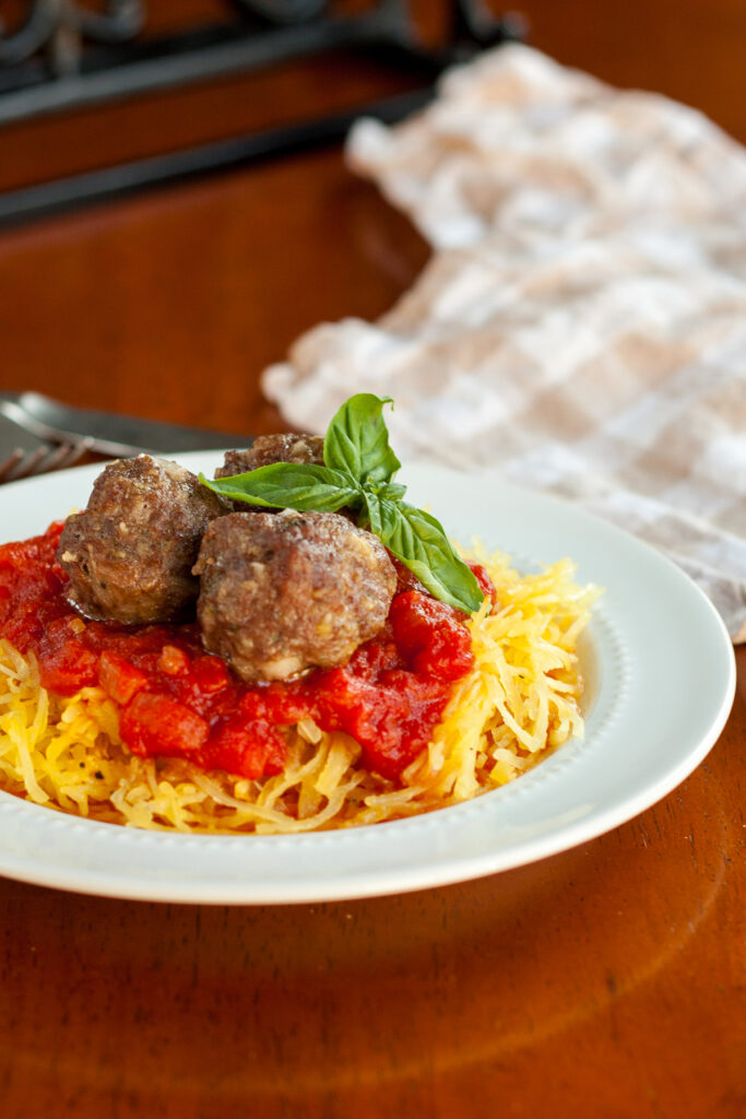Gluten Free Baked Meatballs Picture