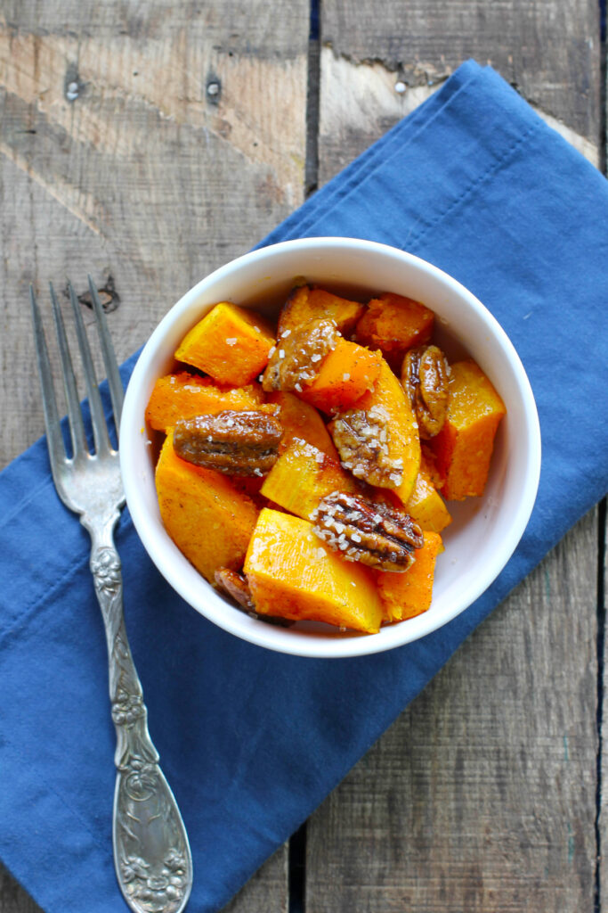 Vanilla Roasted Butternut Squash and Pecans Picture