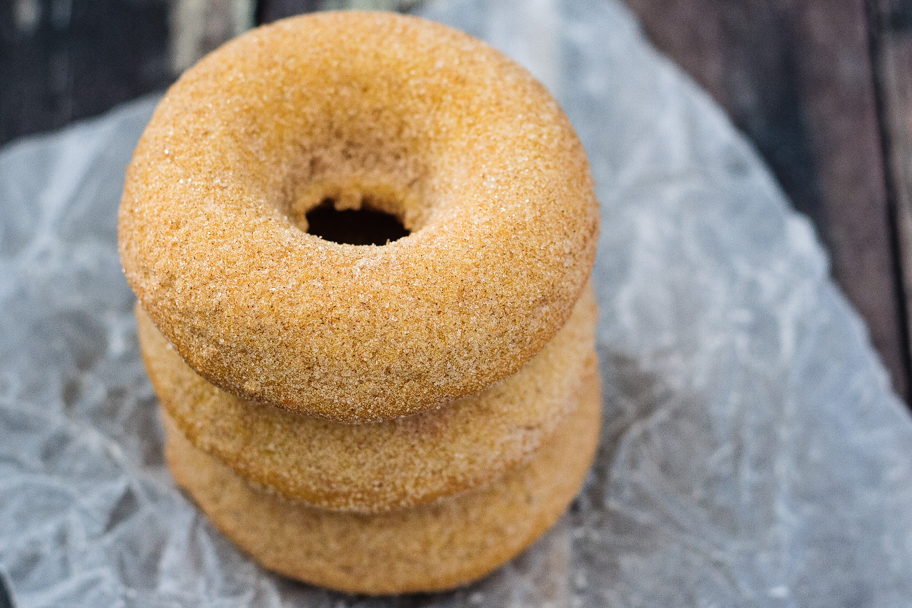 Baked Pumpkin Spice Donuts Photo