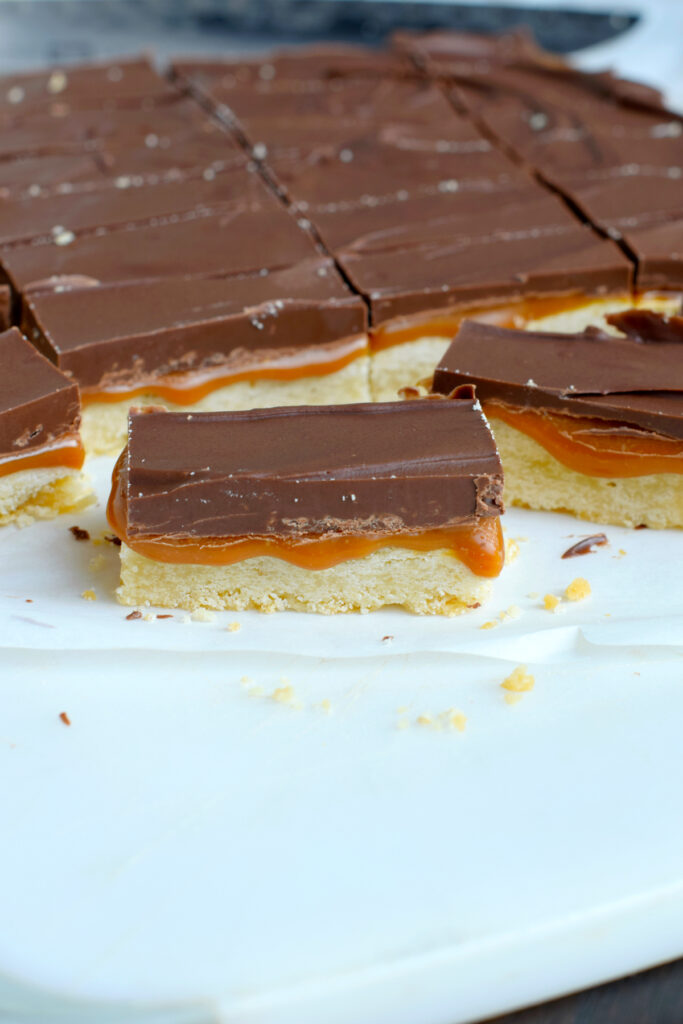 Homemade Twix Bars Picture