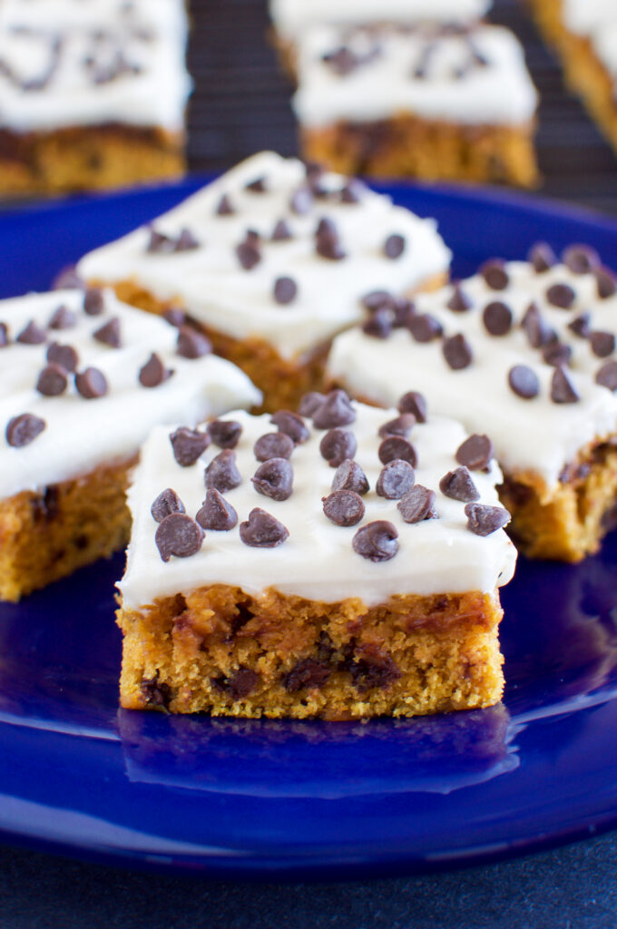 Pumpkin Bars with Cream Cheese Frosting Image
