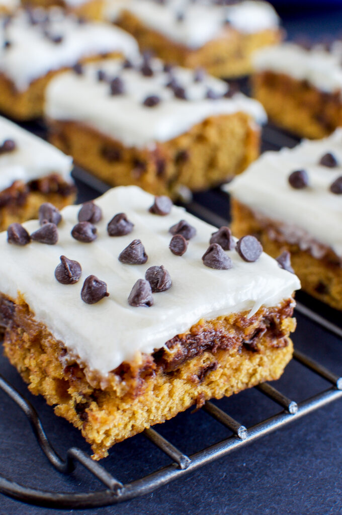 Pumpkin Bars with Cream Cheese Frosting Pic