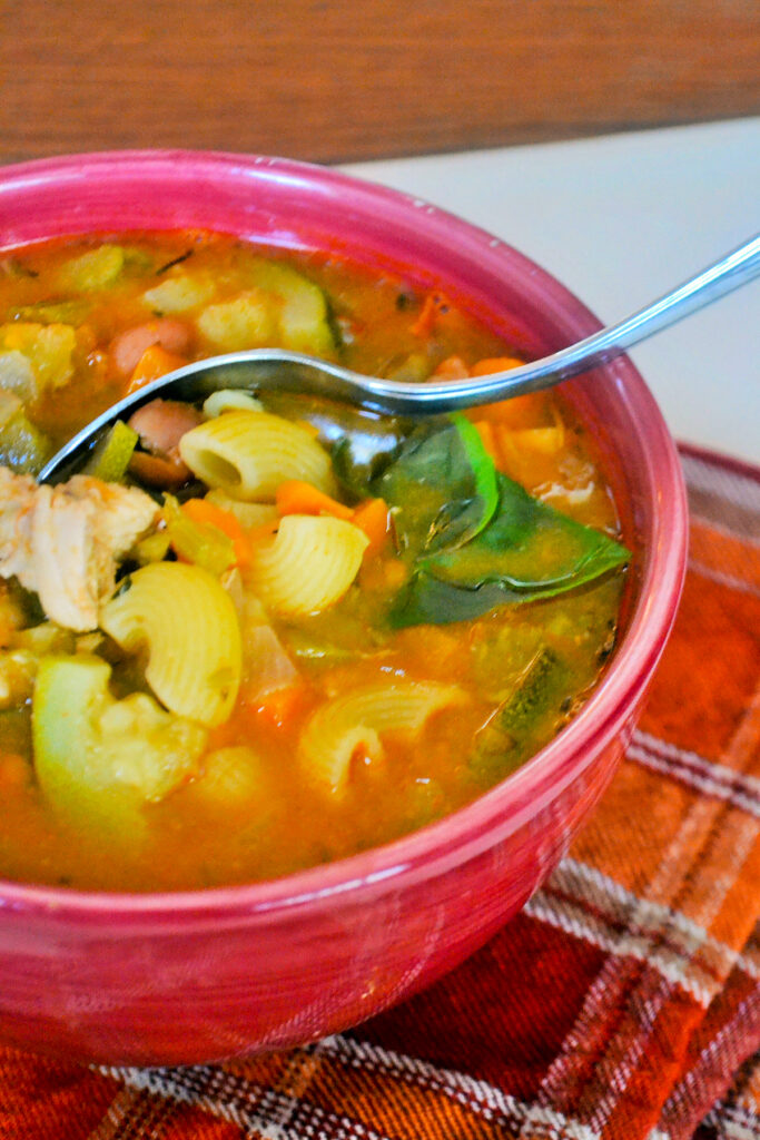 Chicken Minestrone Soup Picture