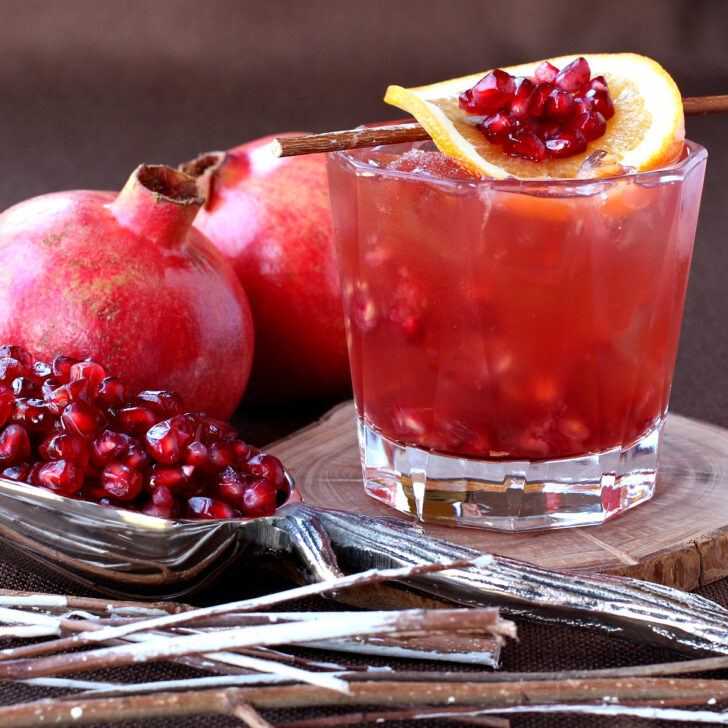 Pomegranate Old Fashioned Photo