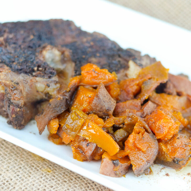 Slow Cooker Roast with Maple Sweet Potatoes Photo