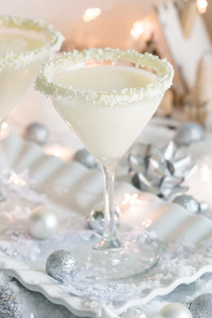 White Christmas Cocktail Picture