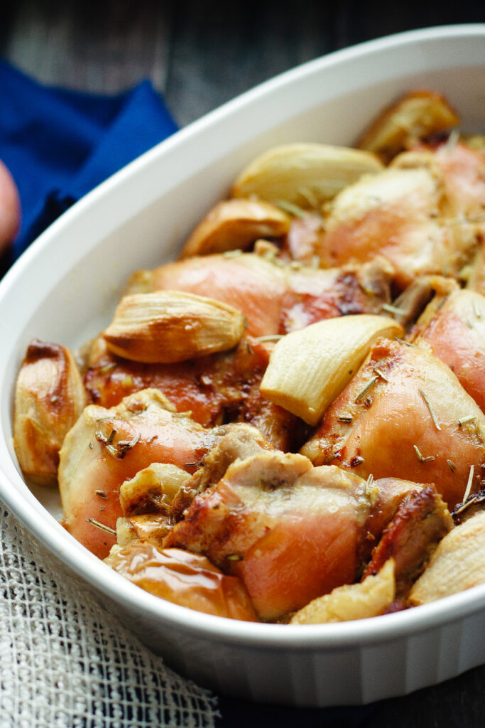 Baked Rosemary Chicken with Apples Picture