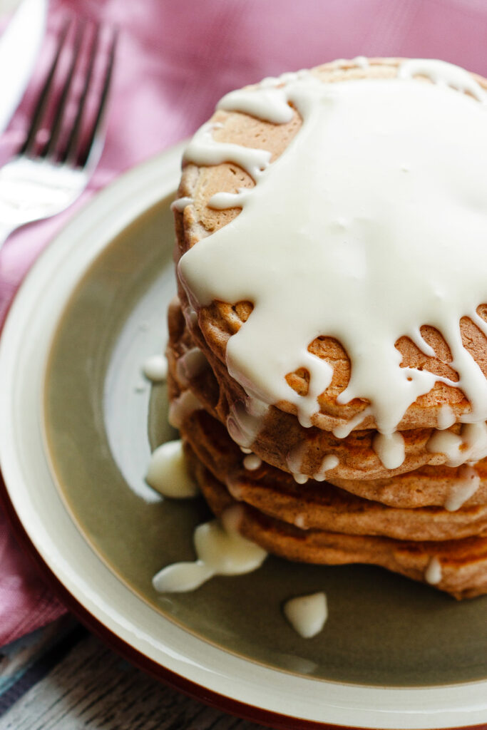 Cinnamon Roll Pancakes Picture