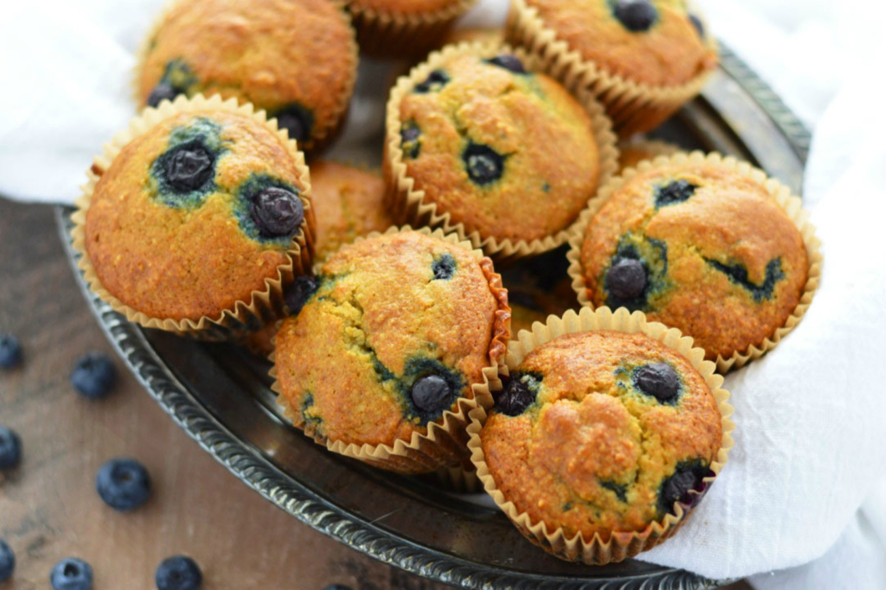 Grain Free Blueberry Muffins Photo