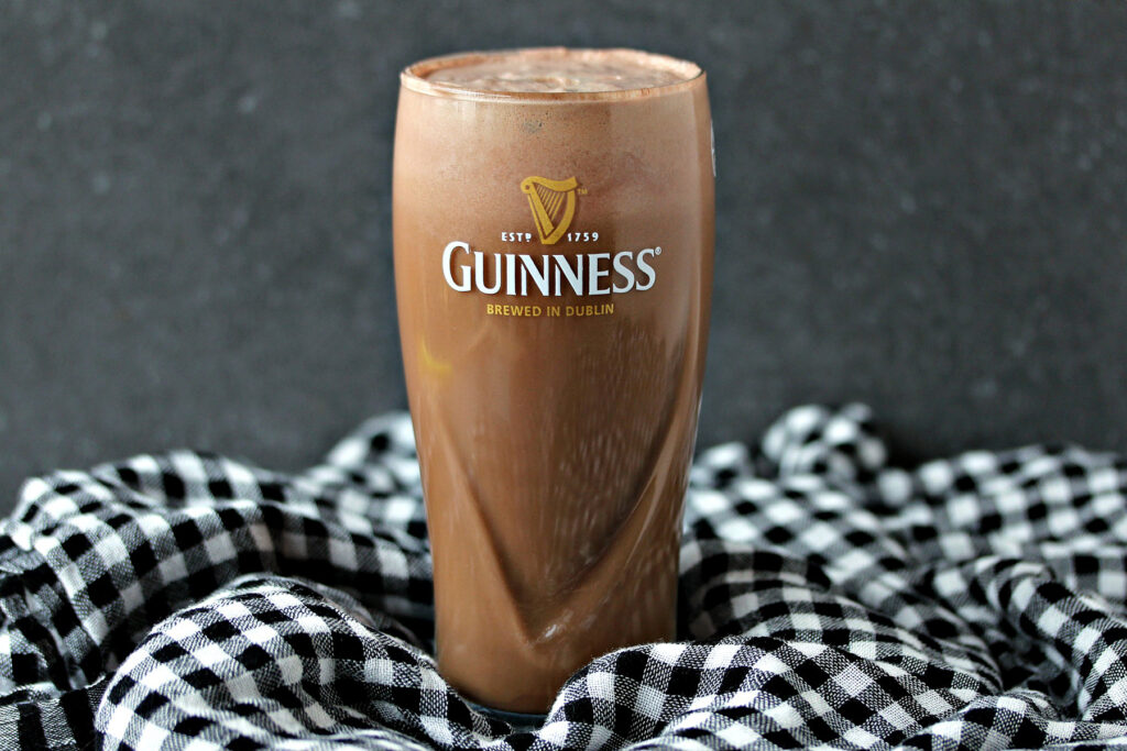 Chocolate Guinness Float Photo