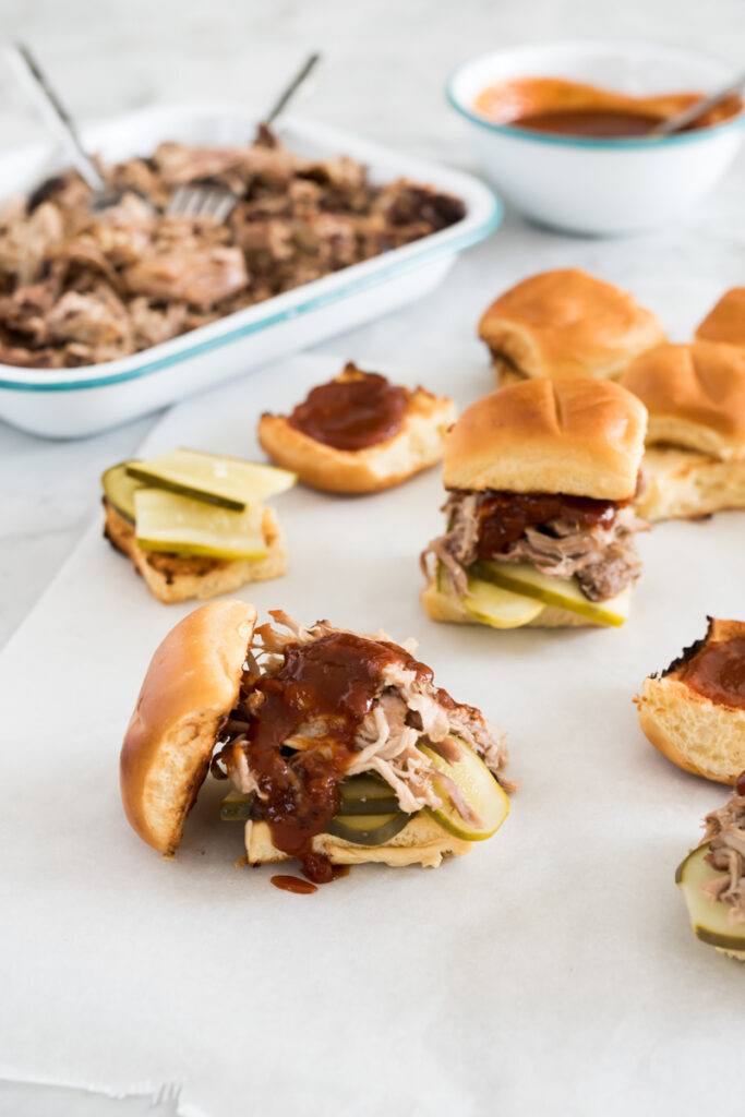 Kalua Pork Sliders with Guava Rum BBQ Sauce Picture
