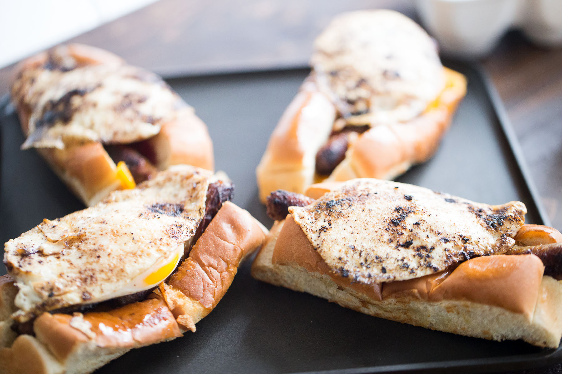Sausage Egg Breakfast Subs Photo