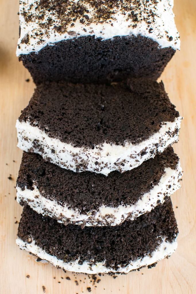 Chocolate Cookies and Cream Banana Bread Picture