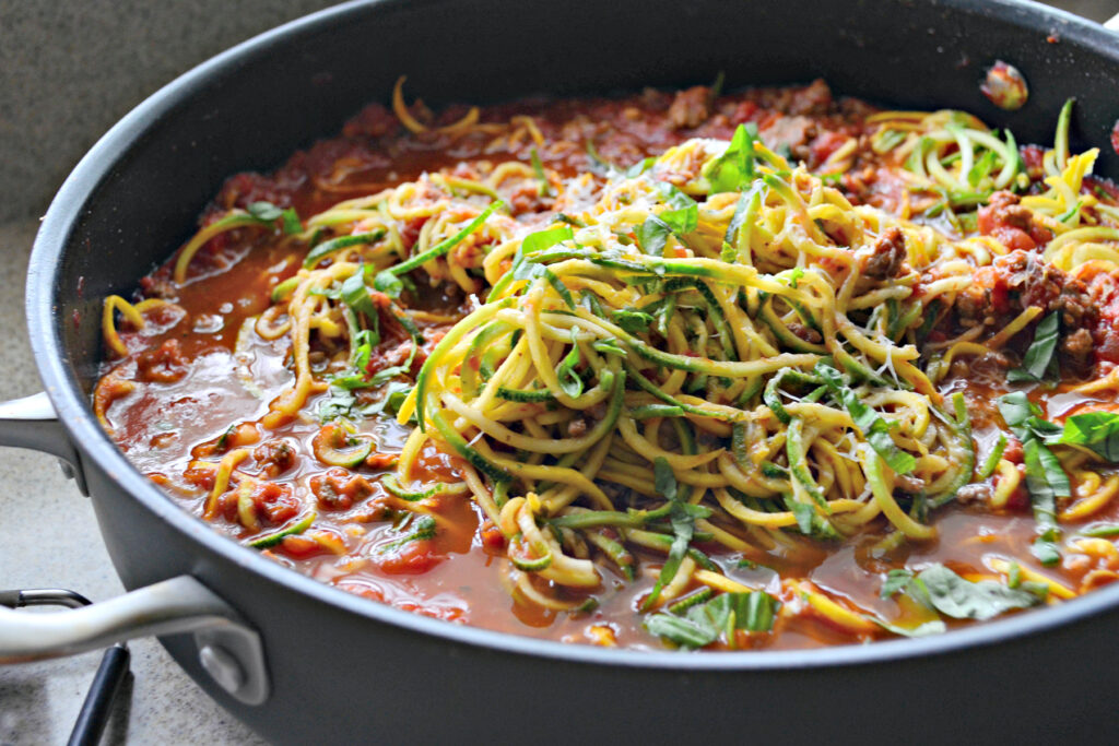 Zoodles Bolognese Image