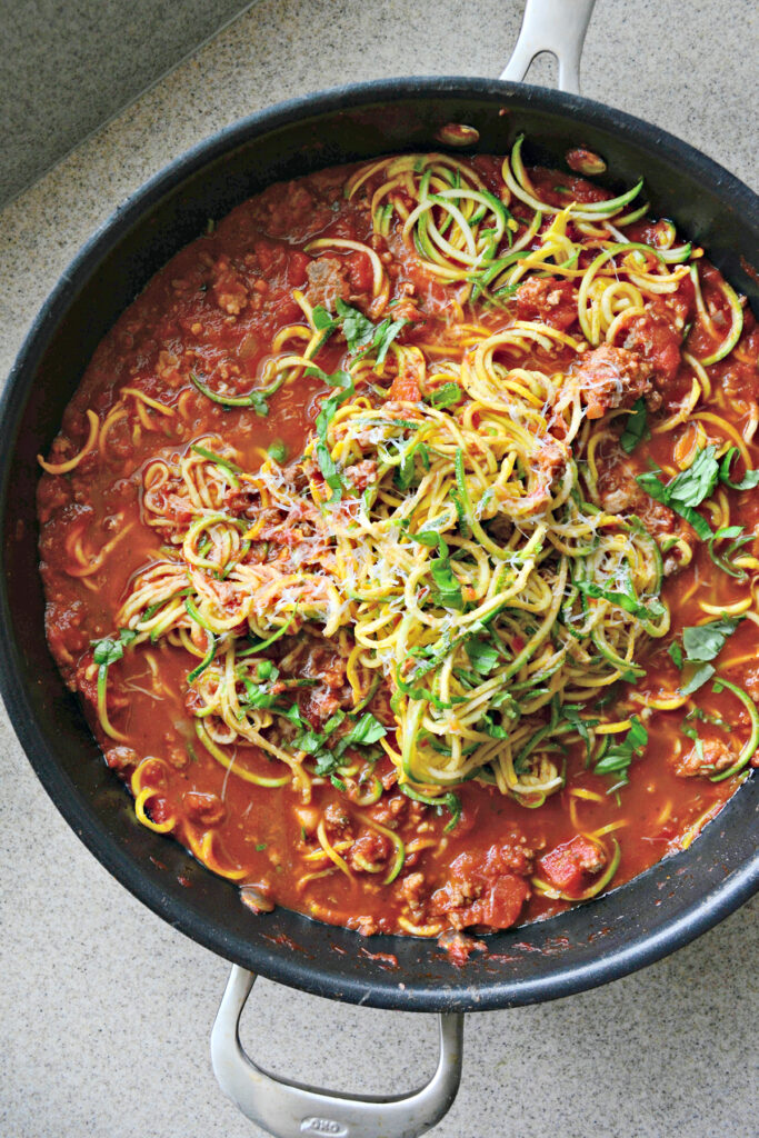 Zoodles Bolognese Picture