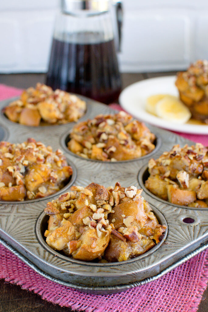 Banana Praline French Toast Muffins Picture