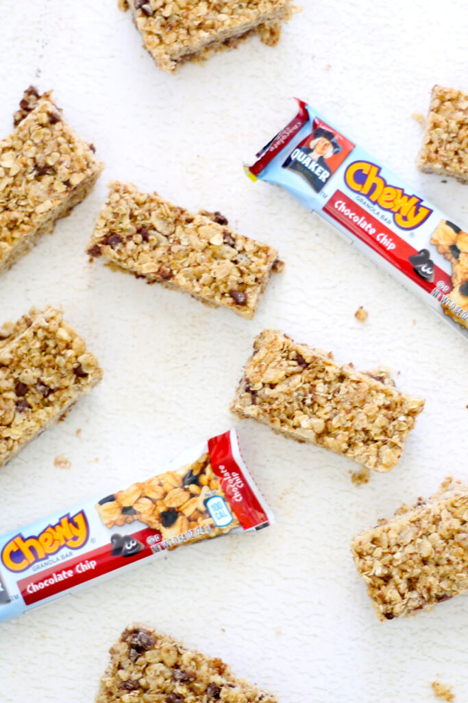 Homemade Chewy Granola Bars Picture