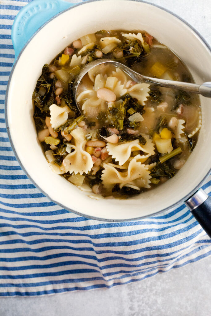 White Bean and Kale Soup Image