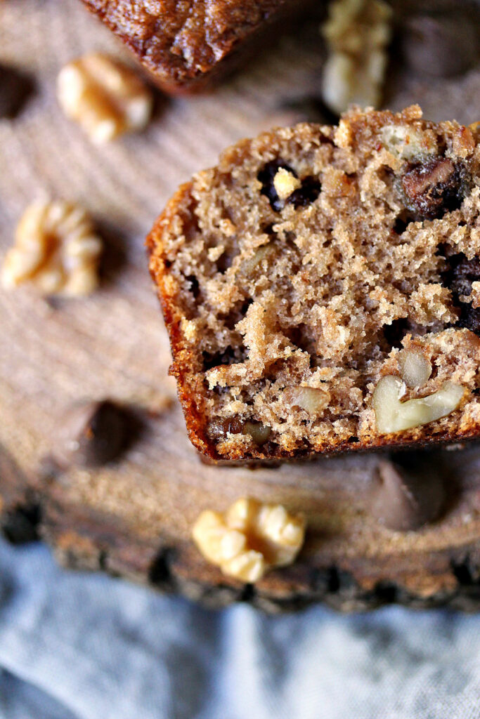 Peanut Butter Chocolate Banana Bread Picture
