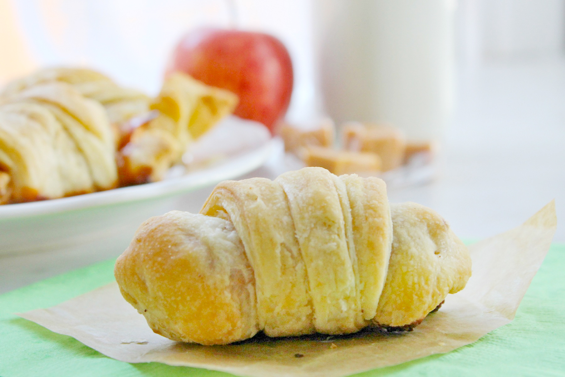 Caramel Apple Croissants Photo