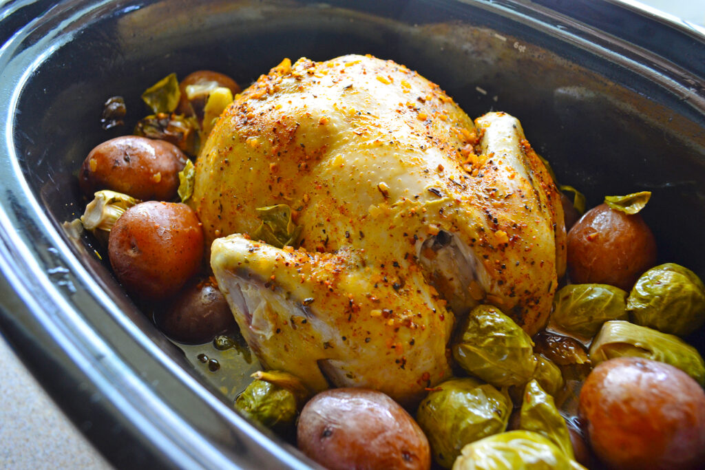 Slow Cooker Chicken and Potatoes Image