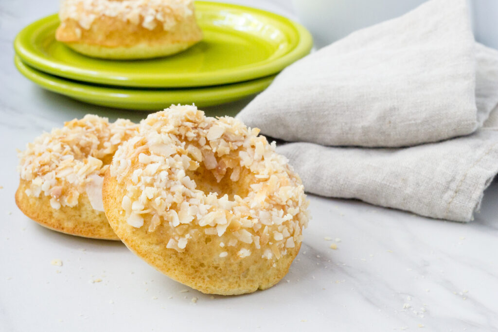 Toasted Coconut Donuts Photo