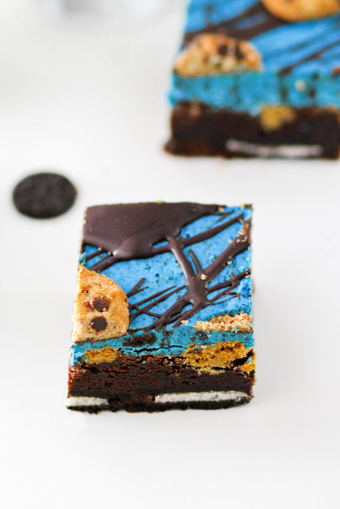 Cookie Monster Brownies Image