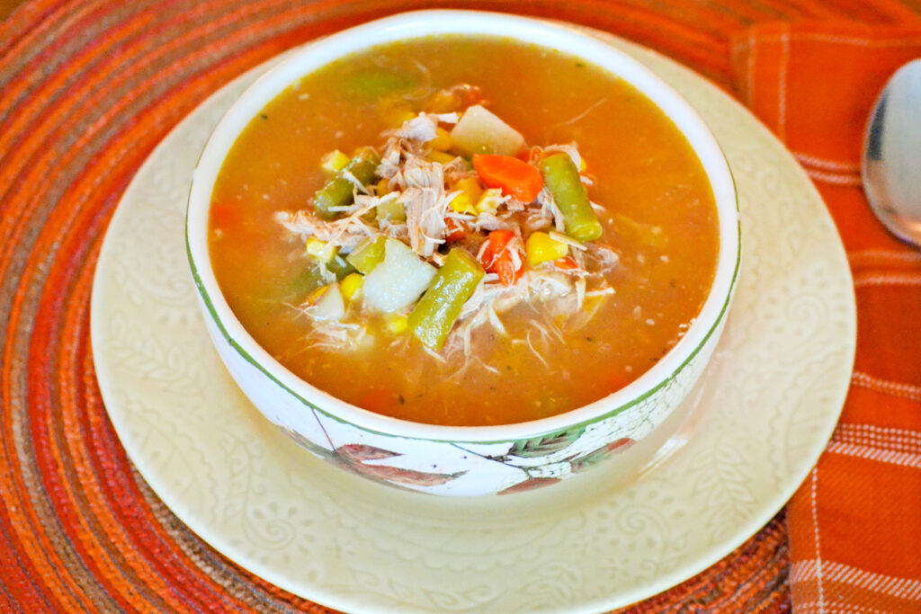 Turkey Vegetable Soup Image