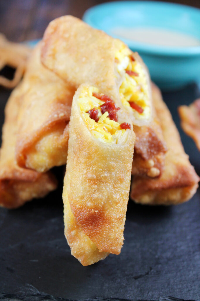 Bacon Egg and Cheese Egg Rolls Image