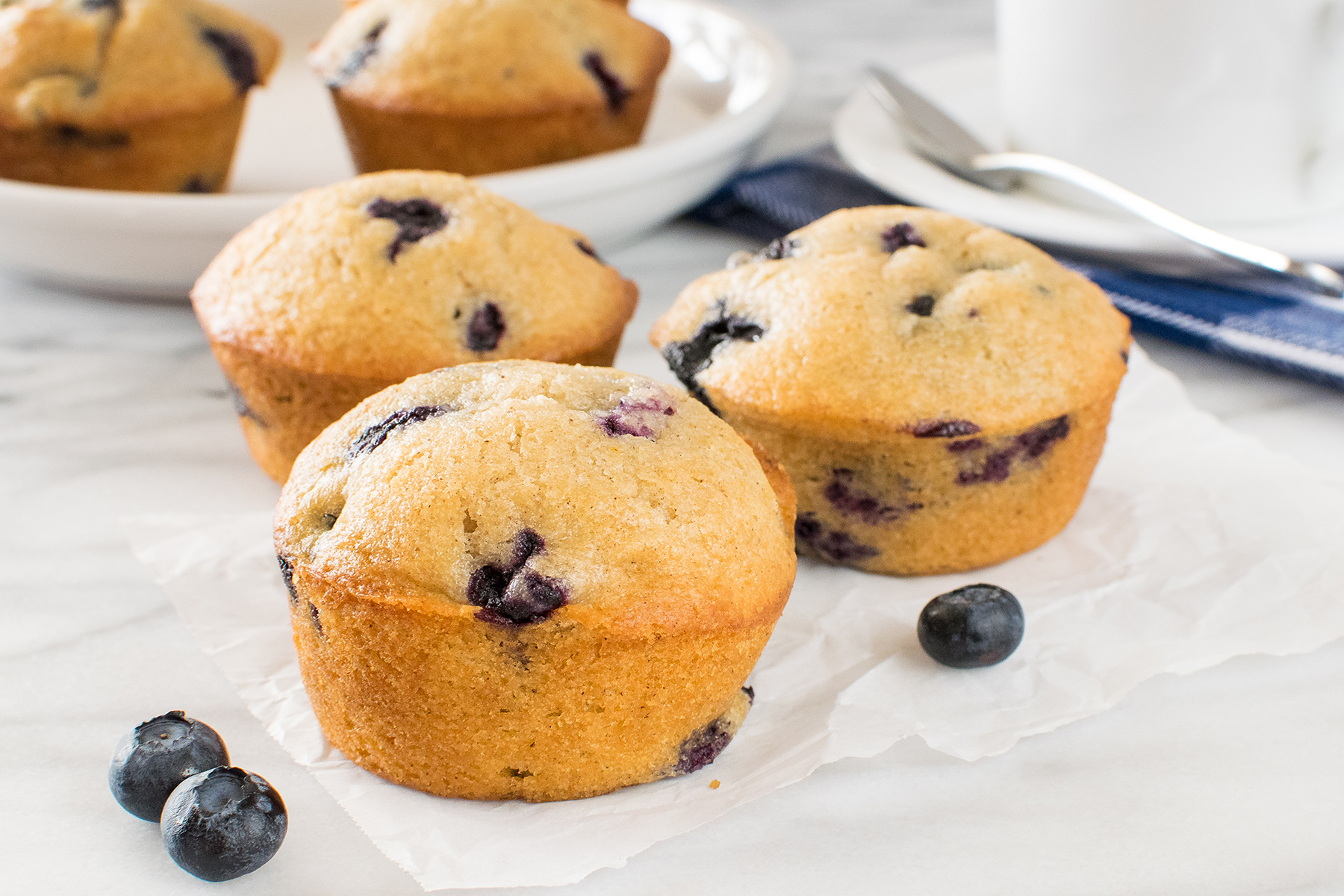 Blueberry Chai Muffins Photo