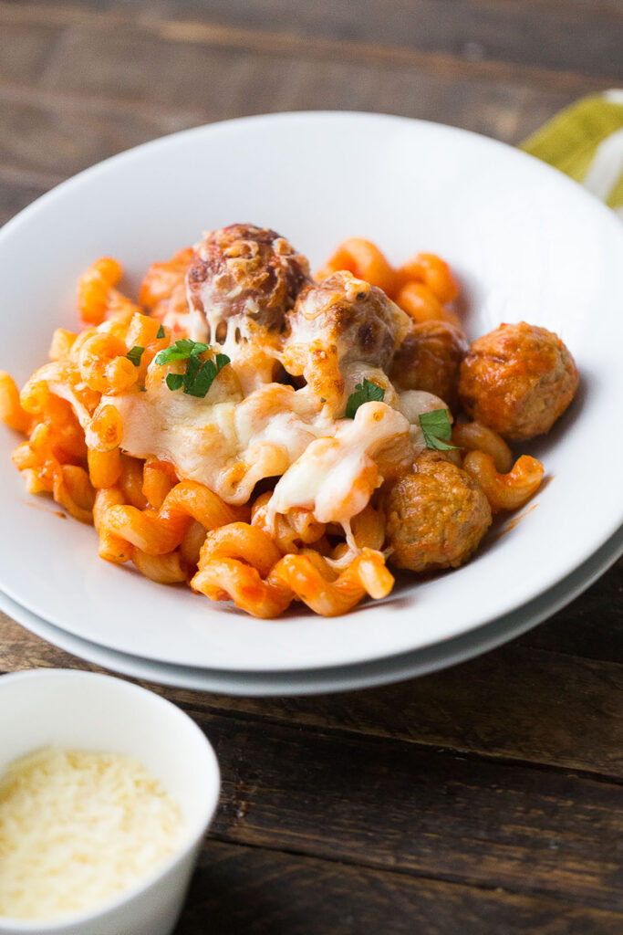 Skillet Meatball Lasagna Picture