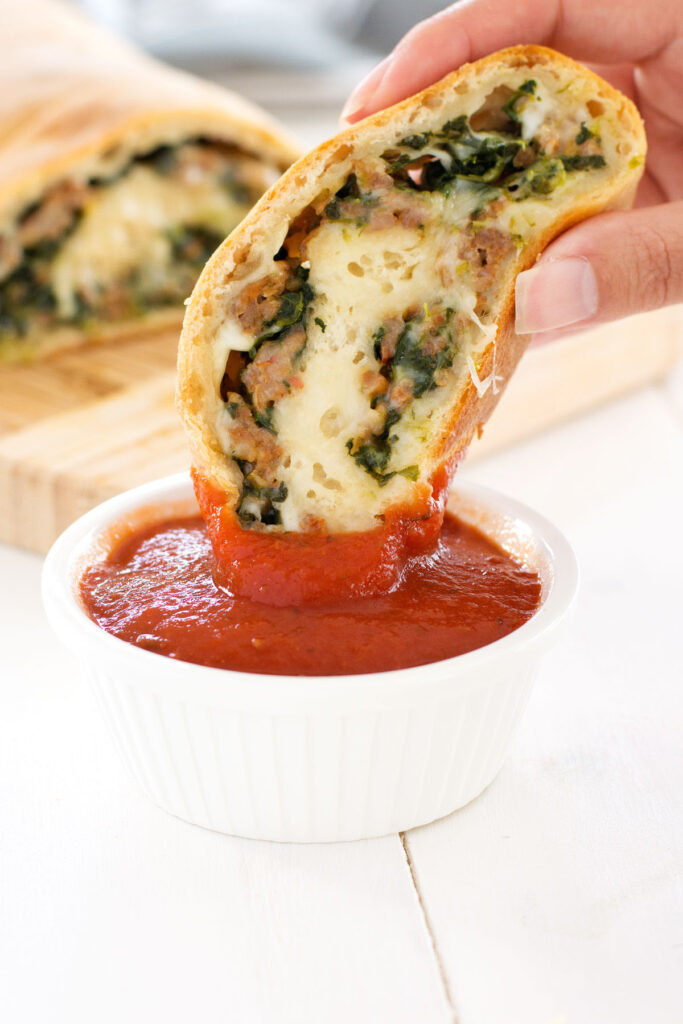 Stuffed Spinach Bread Image