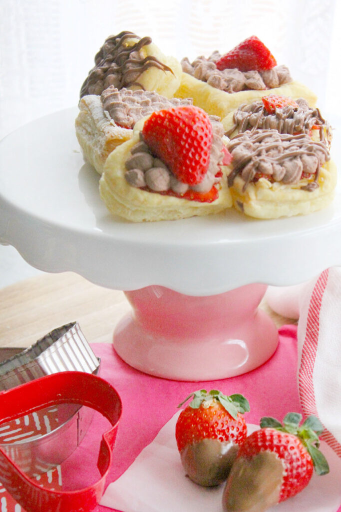 Chocolate Covered Strawberry Tarts Picture