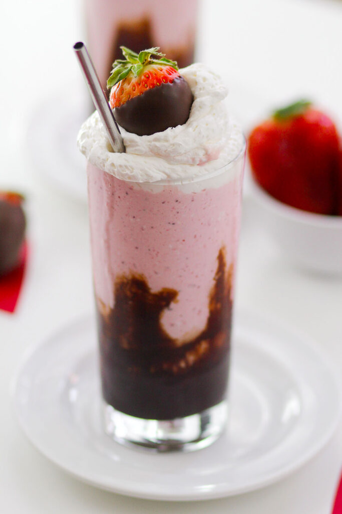 Chocolate Strawberry Milkshakes Image