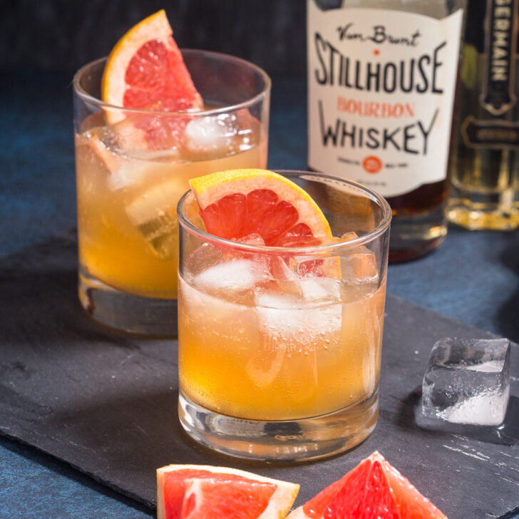 Grapefruit Whiskey Sour Photo