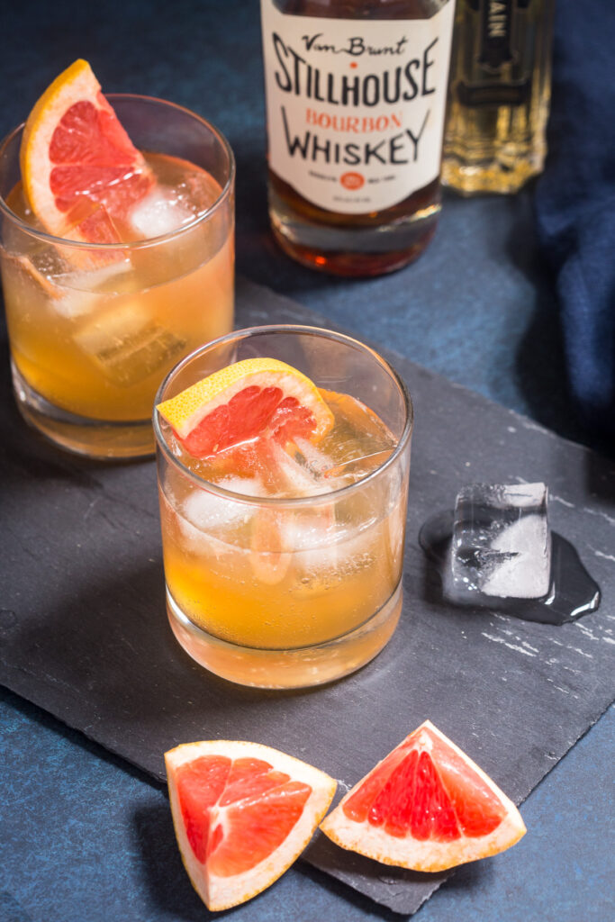 Grapefruit Whiskey Sour Pic